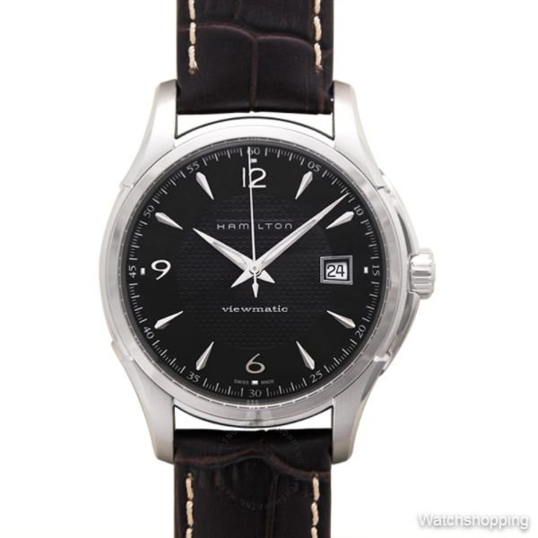 HAMILTON - Jazzmaster Automatic Black Dial Stainless Steel Men's Watch