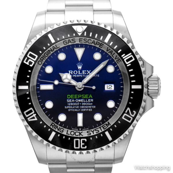 ROLEX - Deepsea Automatic D-Blue Dial Men's Stainless Steel Oyster Watch