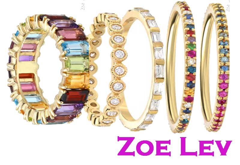 10 Best Selling Eternity Bands from Zoe Lev