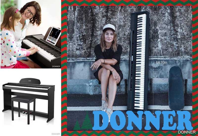 8 Best Selling Upright Digital Pianos from DONNER