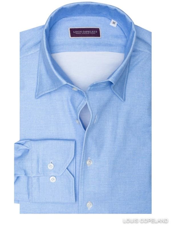 Louis Copeland - Belmont Stretch Cotton Jersey Shirt