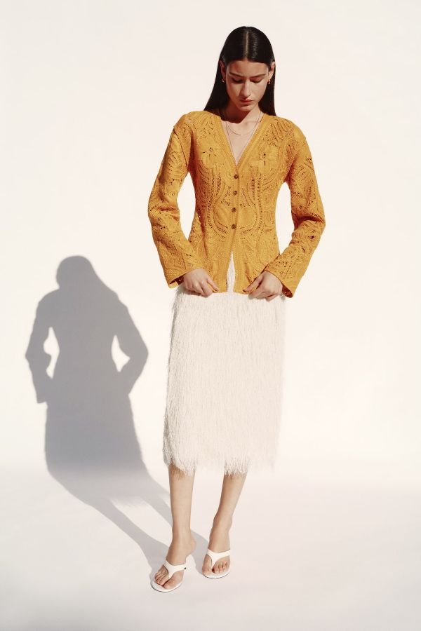 Top 5 Effortless Spring Outfits from H&M You Will Wear on Repeat in 2026 6 CROCHET-LOOK CARDIGAN