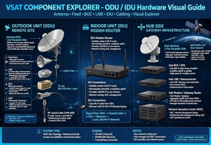 VSAT Component Explorer