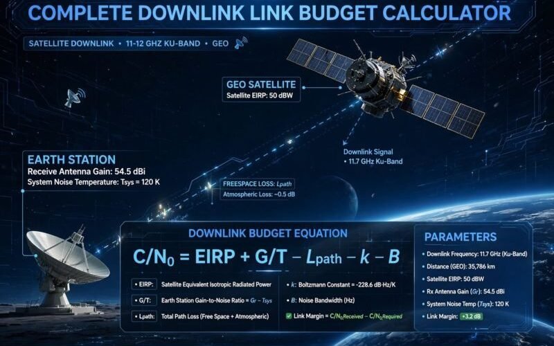 Downlink Link Budget Calculator